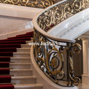Modern Steel Balcony Designs No-27308