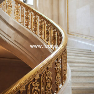 Modern Staircase Railing Design For Luxury Homes No-27455
