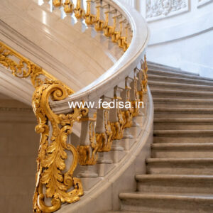 Modern Exterior Balcony Designs With Railings No-27508