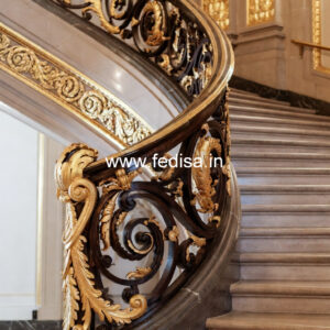 Indian House Front Balcony Railing Design No-27552
