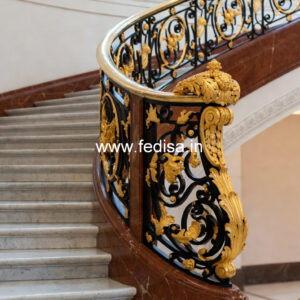 Ghar Exterior Ke Liye Stylish Railings No-27561