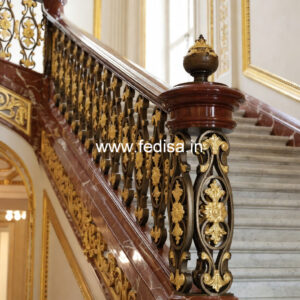 Indian Balcony Design With Modern Railings No-27569