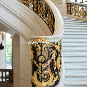 Latest Indian Balcony Design With Railings No-27580