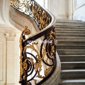 Modern Exterior Railing India Homes No-27595