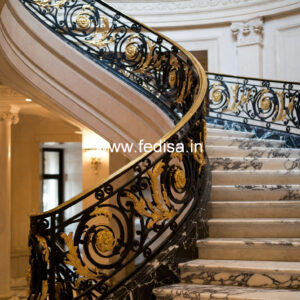 Modern Ghar Exterior Railings No-27759