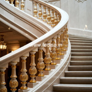Ghar Exterior Railing Design India No-27945
