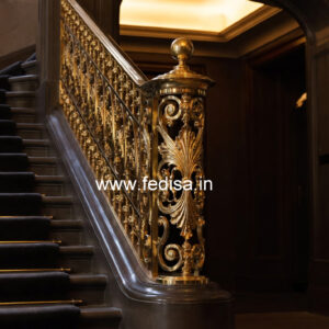 Modern Balcony Railings With Glass Panels No-2288