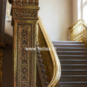 Elegant Exterior Designs With Railings No-2408