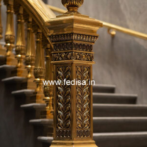 Modern Balcony Railings With Glass No-2427