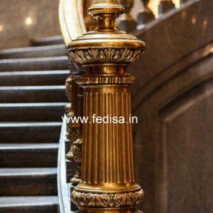 Modern Ghar Exterior Railing Design No-2449