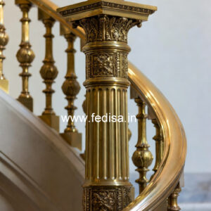 Stylish Balcony Railing Design With Glass And Steel No-18584