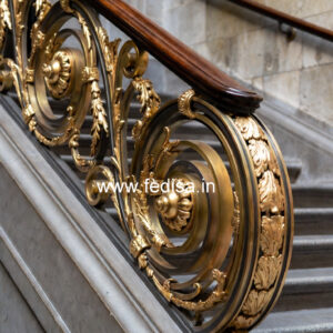 Modern Stair Railing Design With Steel No-18602