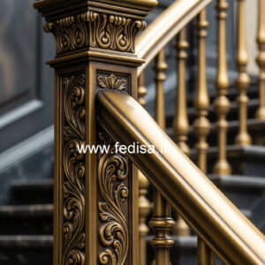 Latest Steel And Glass Railing Designs No-18663