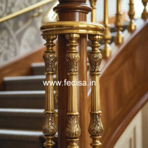 Latest Balcony Design India With Railings No-18693