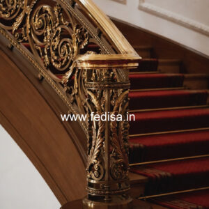 Modern Balcony Design With Glass Railings No-19004