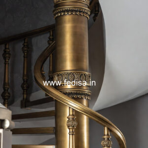 Stylish Staircase Railing Ideas For Small Homes No-19024