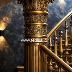 Stylish Exterior Railing Design For Small House India No-19144