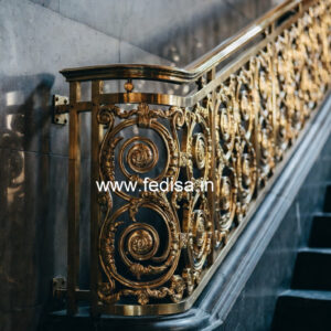 Modern Balcony Design With Stylish Railings India No-19171