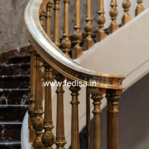 Stylish Balcony Railings For Indian Homes Exterior No-19458