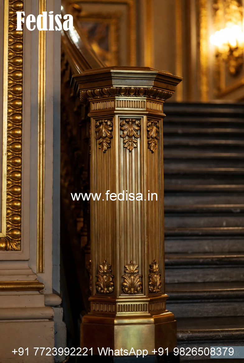 Elegant Exterior Designs With Railings No-19398