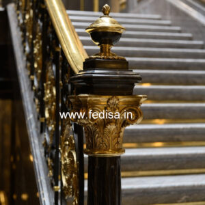 Stylish Home Exterior Designs With Railings No-19375