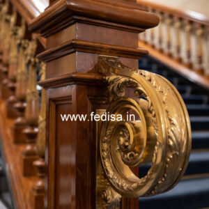 Modern Staircase Railing Designs For Small House Interior No-19589