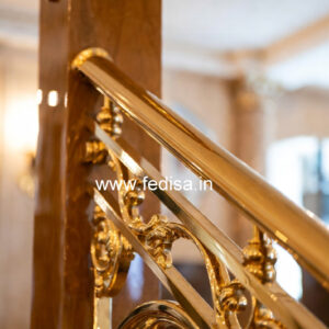 Balcony Design With Steel Railing No-19742