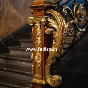 Modern Balcony Design India With Railings No-20039