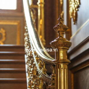 Balcony Design India With Modern Steel Railings No-20070