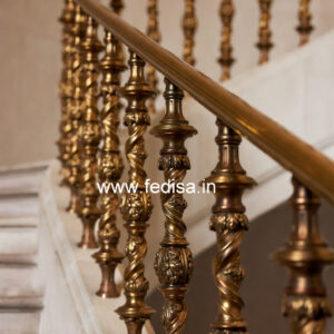 Stylish Indian Balcony Design With Railings No-20093