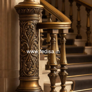 Stylish Exterior Railings India Homes No-20264