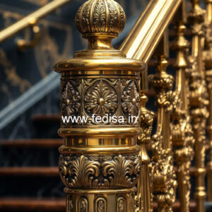 Stylish Staircase Railing Ideas For Small Homes No-20357