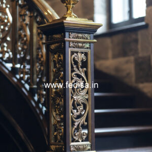 Classy Stair Railing Designs No-20432
