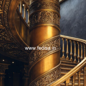 Modern Balcony Decor With Railings No-20484