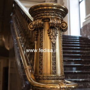 Latest Balcony Design With Steel Railing No-20677