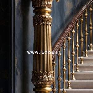 Stylish Railing Design For Small Home Exterior No-20689