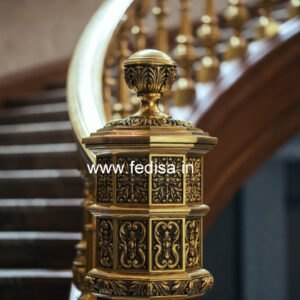 Balcony Design India With Modern Steel Railings No-20802