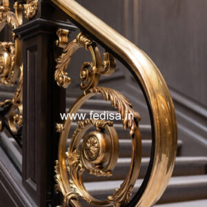 Stylish Indian Balcony Design With Railings No-20825