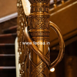 Modern Ghar Exterior Railings No-20963