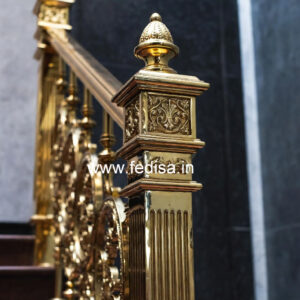 Modern Balcony Railing Ideas With Glass Panels India No-21213