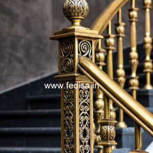Modern Balcony Design With Stylish Railings India No-21236
