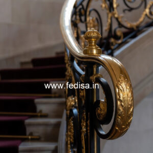 Modern Staircase Designs With Railings No-21442