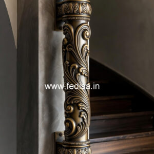Stylish Balcony Decor With Railings No-21479