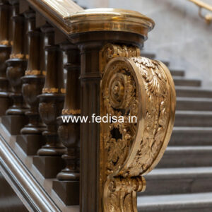 Modern Balcony Railings With Glass No-21482