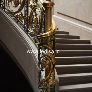 Modern Ghar Exterior Railing Design No-21504