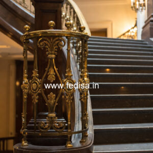 Stylish Balcony Railings For Indian Homes Exterior No-21523