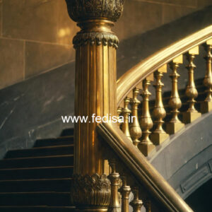 Modern Balcony Design With Stylish Steel Railings No-21529