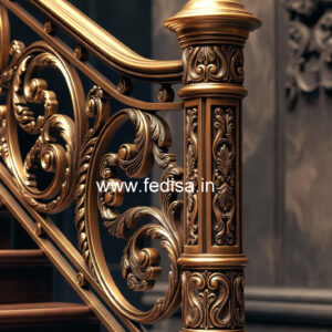 Classy Stair Railing Designs No-21765