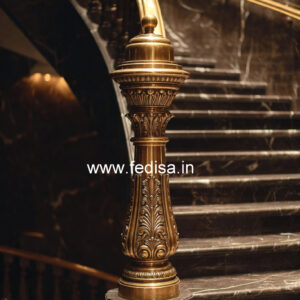 Modern Balcony Railing Design With Glass No-21955