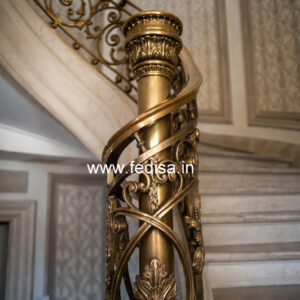 Modern Balcony Design With Stylish Railings No-22064